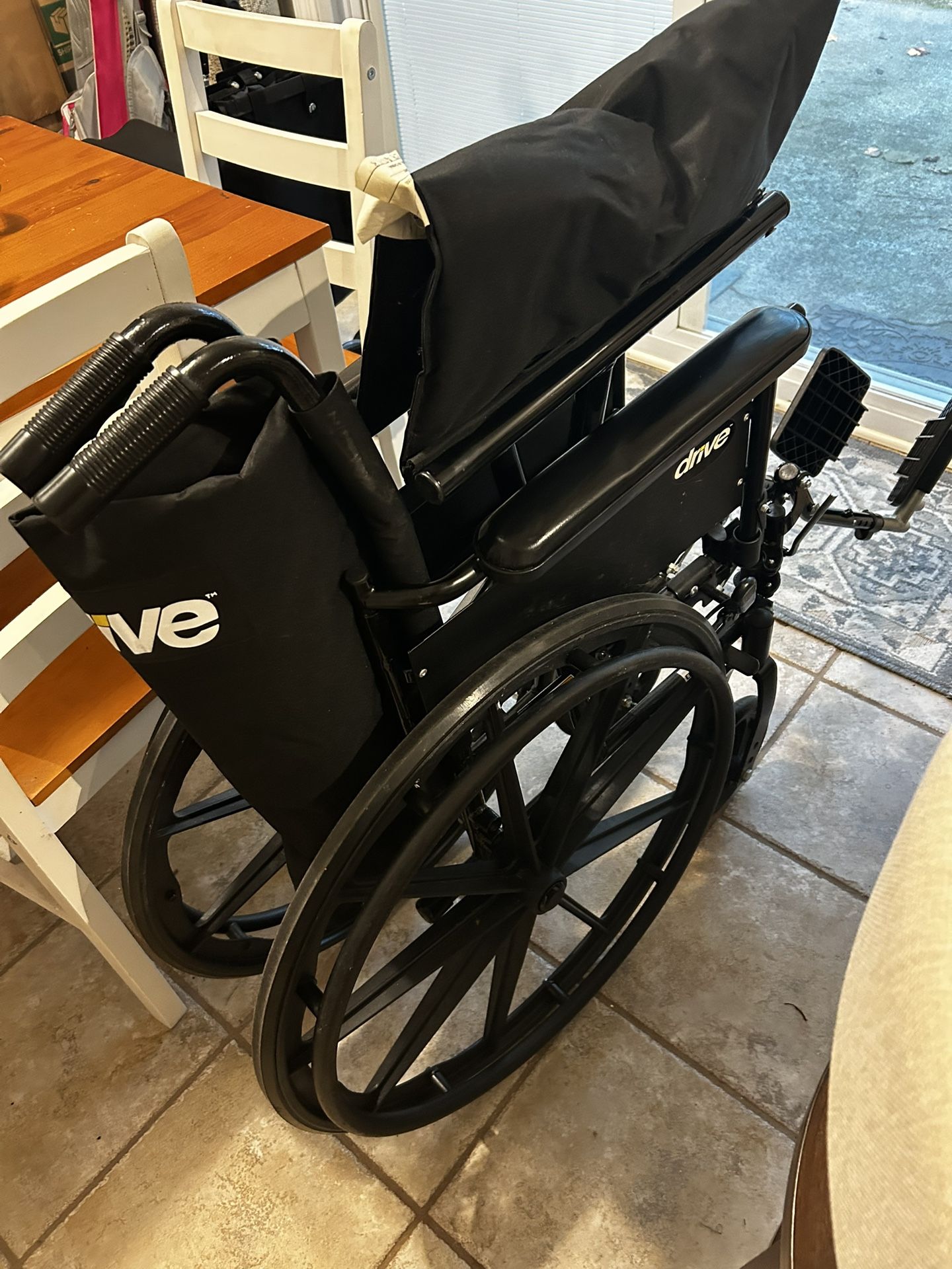 Wheelchair- Drive Medical X4 Lightweight 20” Seat Width Wheelchair W/ Quick Release Axles/ Wheels