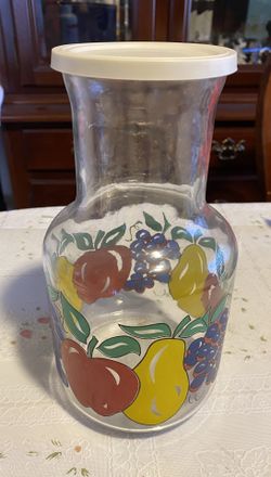 KIG Indonesia Vintage Retro Glass Carafe