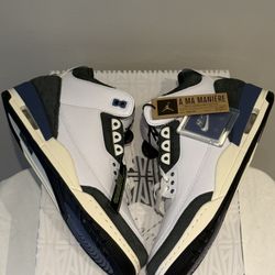 A Ma Maniere x Jordan 3 “Diffused Blue - Size 12