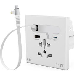 Brand New Universal Outlet (WHITE)