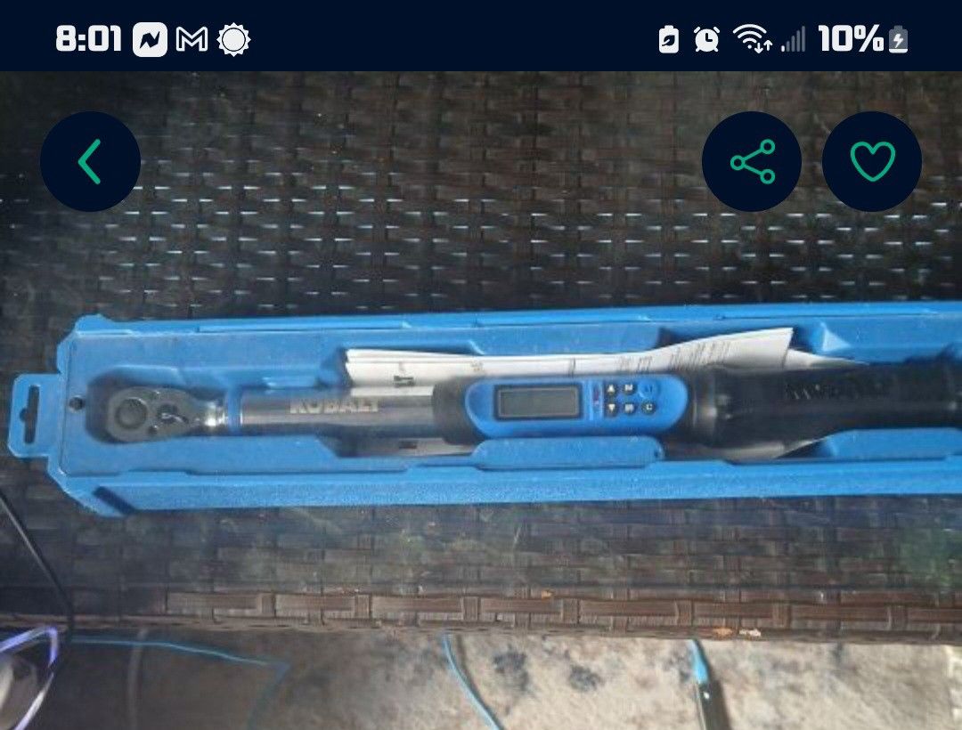 Kobalt 3/8-in Drive Digital Torque Wrench