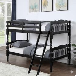 $169 twin bunk bed not including mattress