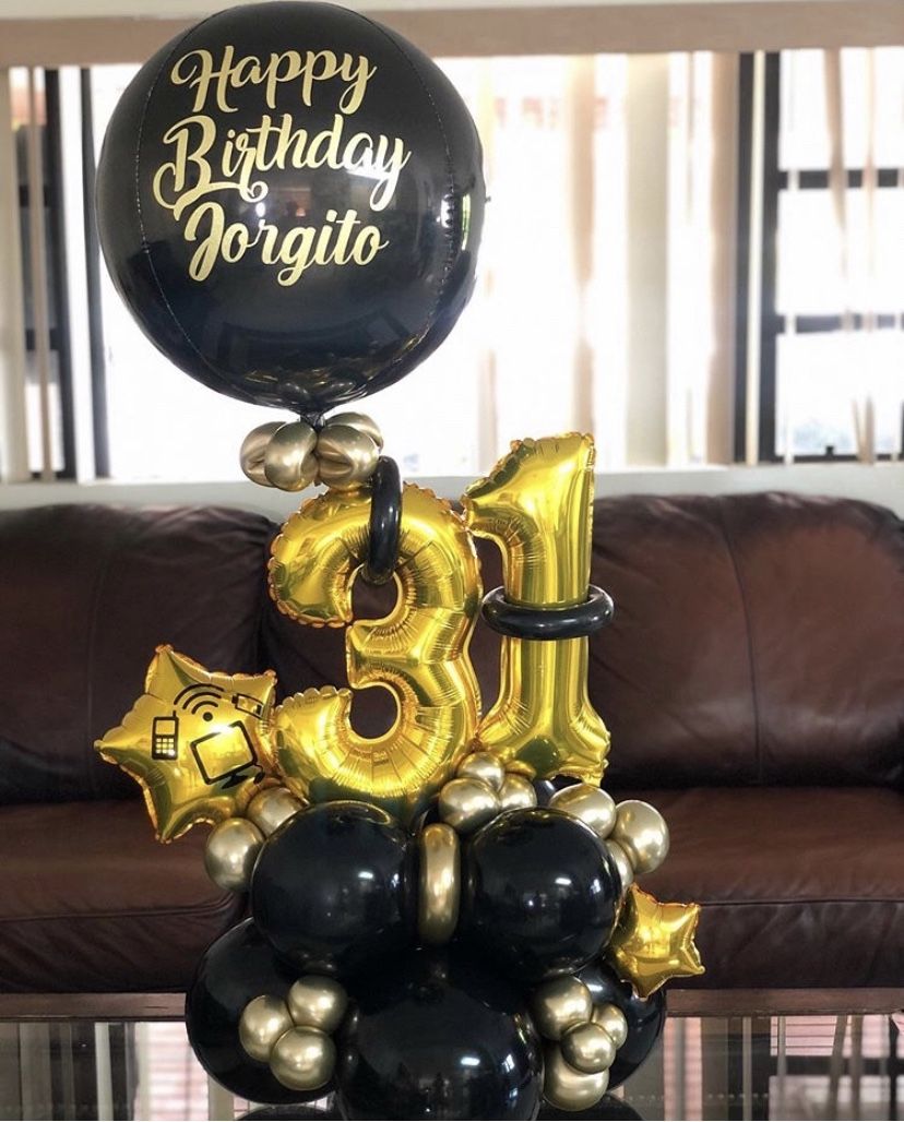 Mini Balloons Bouquet- Happy Birthday