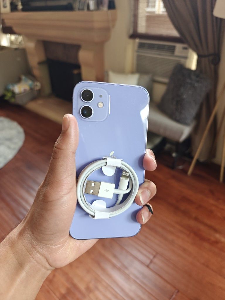 iPhone 12 64Gb UNLOCKED purple