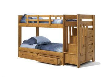 New Staircase wood Bunkbed! Bunkbeds on sale here