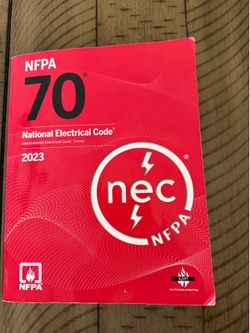 NFPA 70 NEC 2023 code book