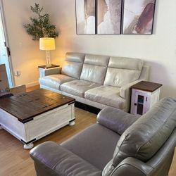Grey Recliner - Living Spaces 