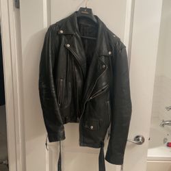 Black Leather Jacket. BLK DNM great condition