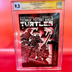 Vintage Comics Signed TMNT #1 & #4