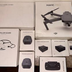 DJI Mavic pro with extra stuff