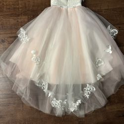 Pink Butterfly Dress