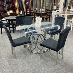 5pc Dinning Table Set $599