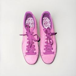 Size 10.5 - PUMA Vikky Low Purple Womens