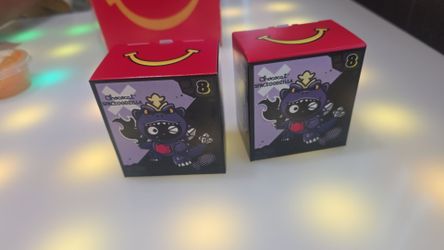 Hello kitty  x gozilla McDonald's happy meal toy