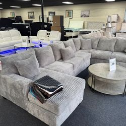 New U Shape Sectional Available In Black Too. We Can Deliver & Set Up. 