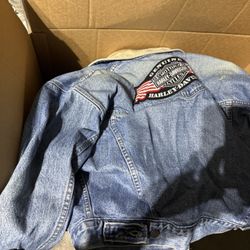 Harley Davidson, Jean Jackets And Vests 