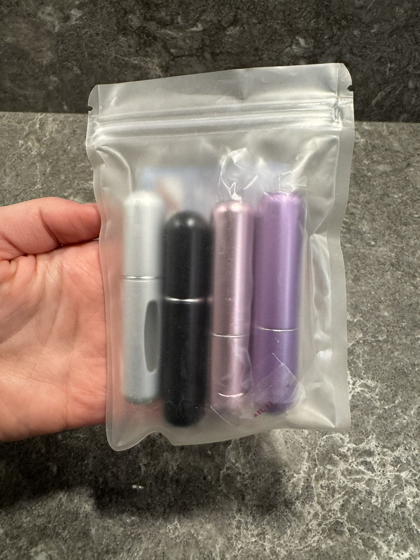 Portable Mini Refillable Perfume Bottle For Travel (set of 4)