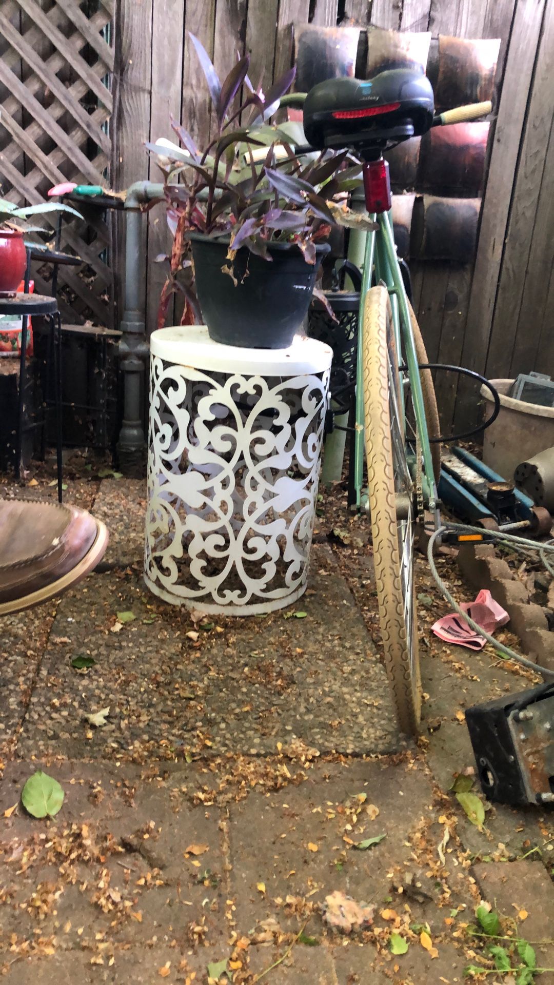 Metal Yard Table