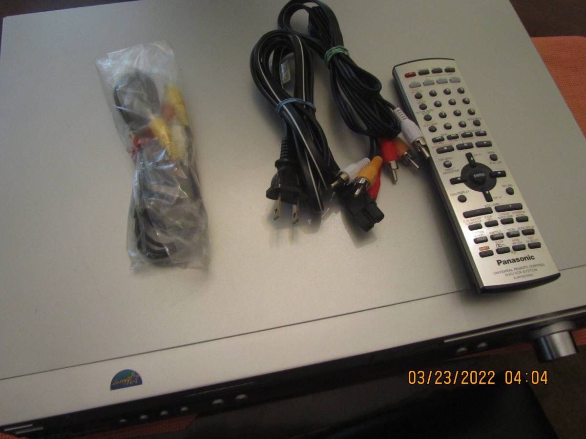 Panasonic DMR-E75V VHS/DVD Recorder Copy Your VHS Tapes to DVD