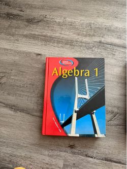 Algebra 1/2 textbooks