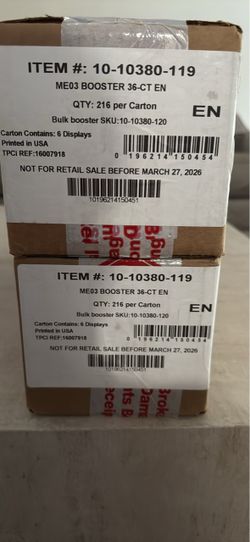 POKEMON PERFECT ORDER BOOSTER BOX SEALED CASE