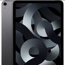 I Pad Air 5th Gen 64G Wifi & Cellular 5g Fully Unlocked For Any Carrier Space Gray With Box.