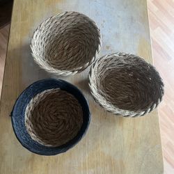 Storage Baskets/ Cestas de almacenamiento