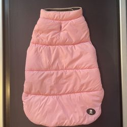 Reversible Puffer Dog Jacket 