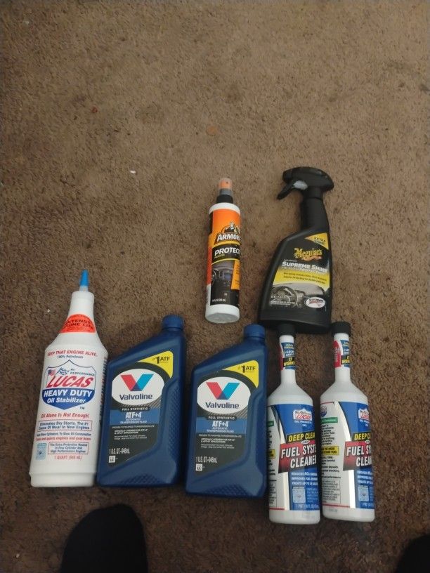 Car Oils/Trans/Fuel System Cleaner