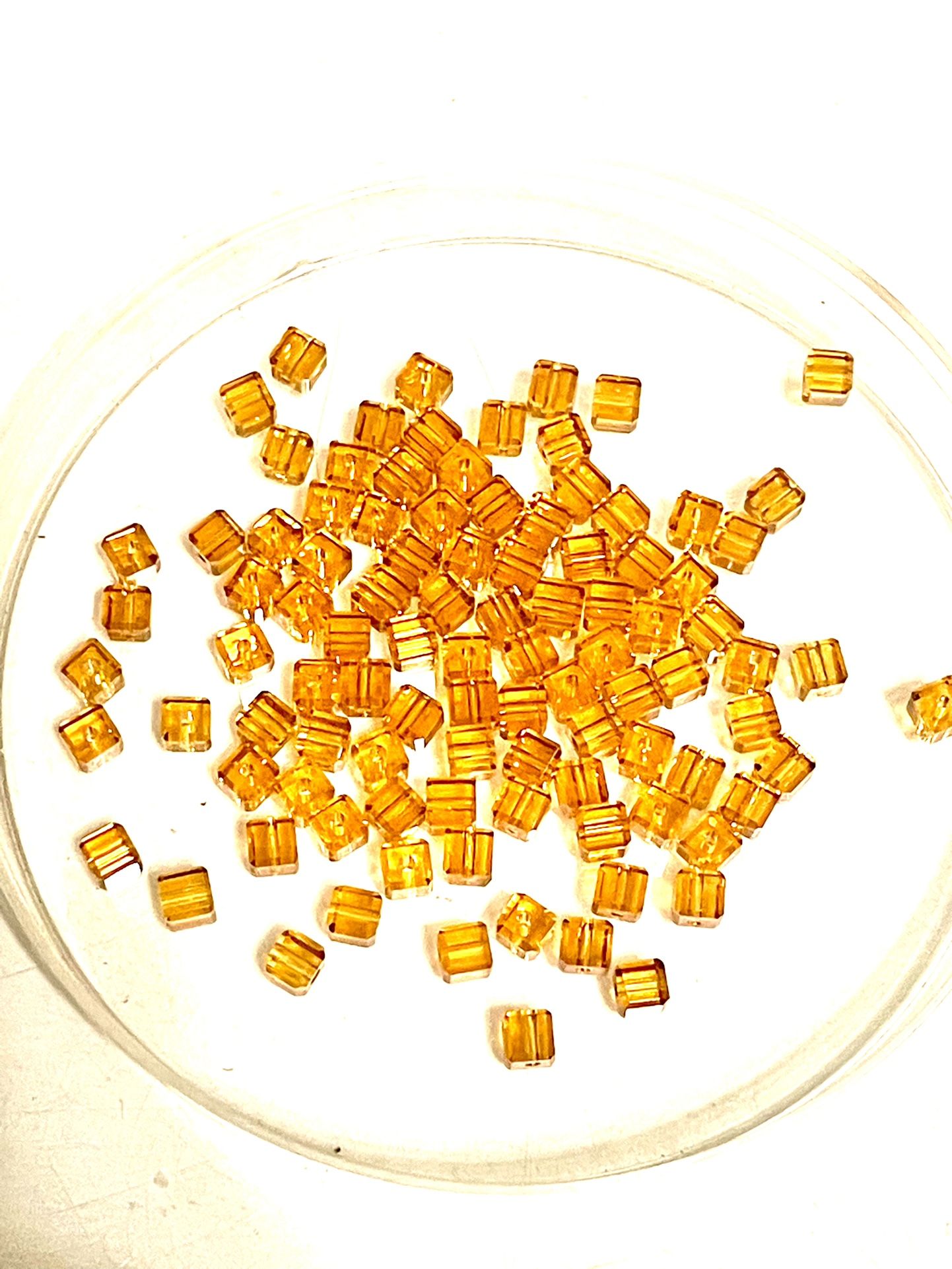 Lot Of 99 Citrine Beads