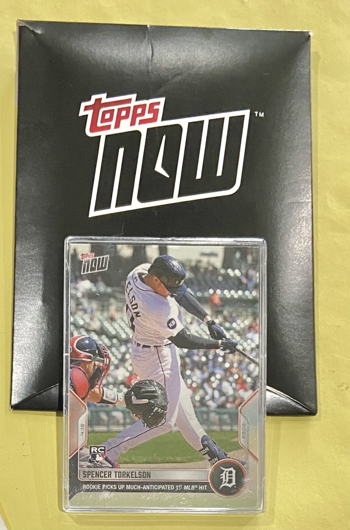 2022 Topps Now Spencer Torkelson Rookie Card - Detroit Tigers