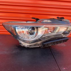 2018-2019 -2020 -2021 -2022 Infiniti Q50 Rigth Passenger LED HEADLIGHT OEM 
