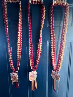 Colton graduation lei $10.00 each or 3 for $25