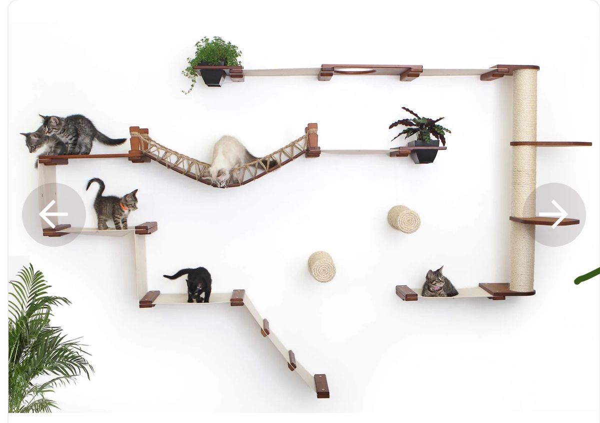 The Juggernaut - Indoor Cat Playground for Wall