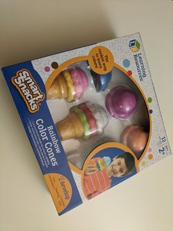 New Smart Snacks Rainbow Color Cones Toy Game