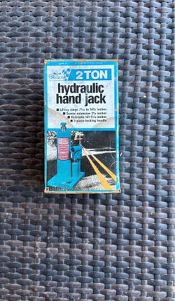 Heavy Duty 2 Ton Hydraulic Jack Works Perfect!