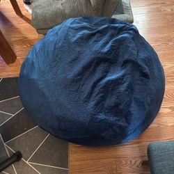 Blue Bean Bag 