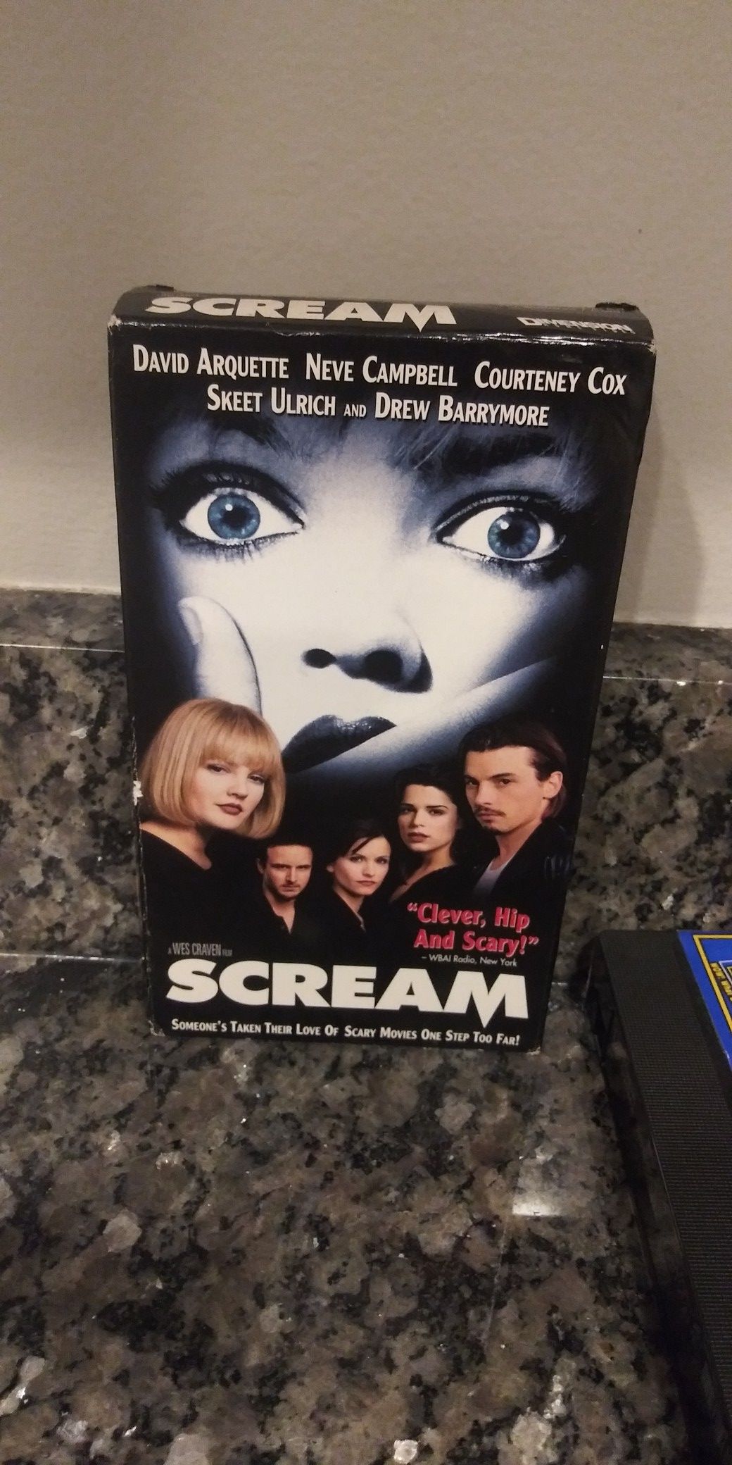 Scream VHS 1996 Blockbuster Video Scream