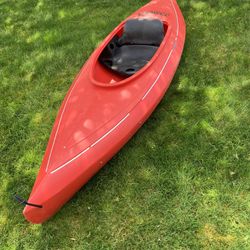 9’ Kayak And Paddle 