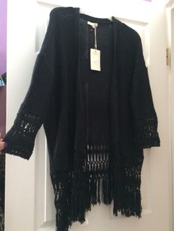 New sweater cardigan size S/M