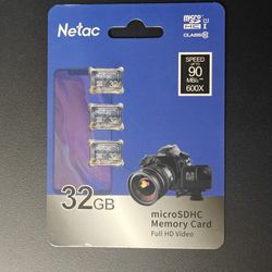 3 Pack 32GB Micro SD Cards