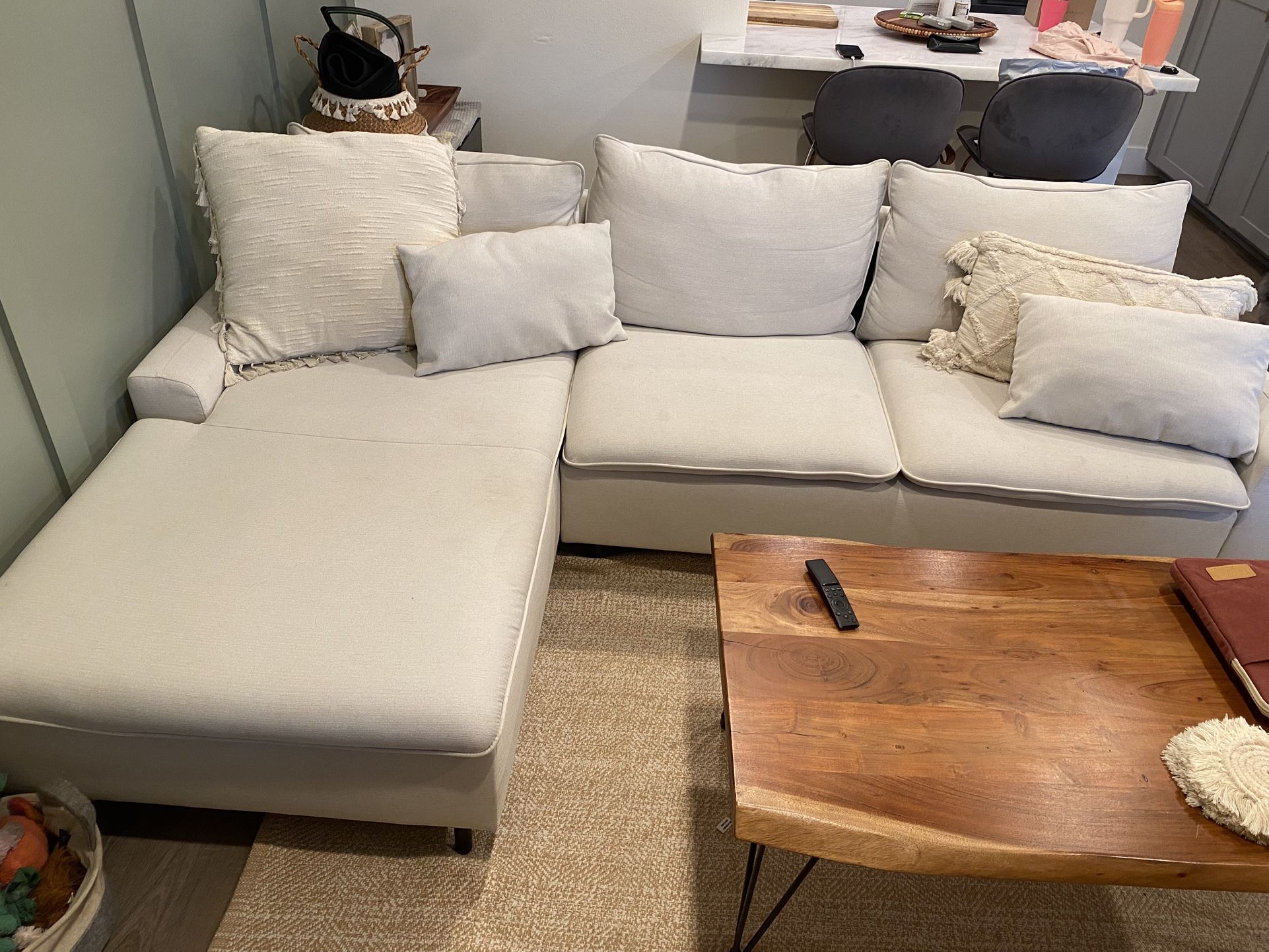 Cream Couch/Sectional