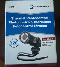 Intermatic Thermal Photocontrol K4721 Light Control Dusk To Dawn
