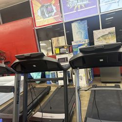 New treadmills