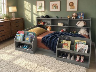 2 Day Old Twin Bed Frame! ASSEMBLED on 9/25