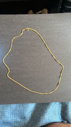 Gold -platinum necklace