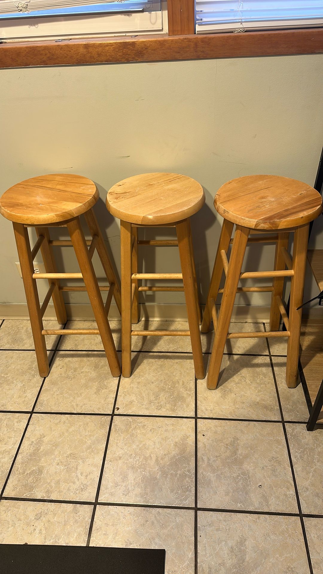 3 Bar Stools Sold Together For 30 Or Best Offer