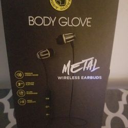 BODY GLOVE METAL WIRELESS EARBUDS 