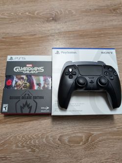 Guardians of the Galaxy Deluxe Steelbook Game and Ps5 Controller