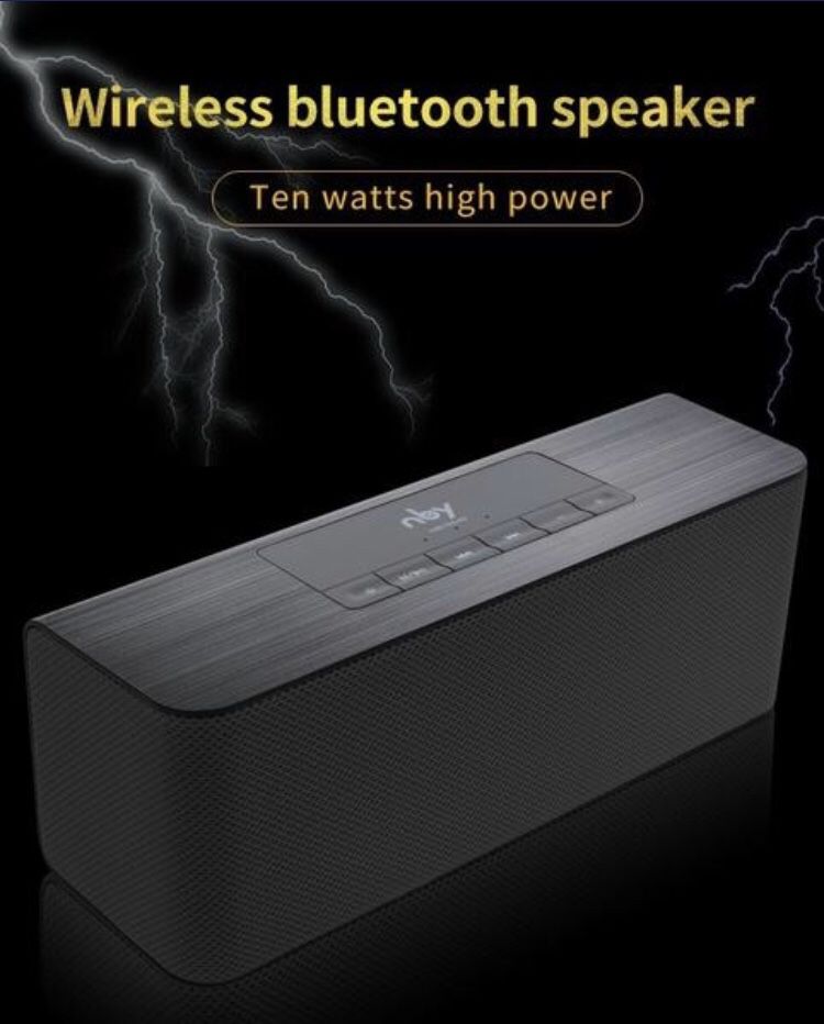 New Design Super Bass Loudspeakers Bluetooth Speaker With FM Radio Support Handsfree Calling